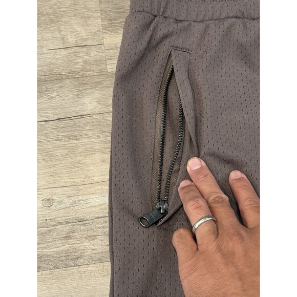 Maison Article Mens Premium Basketball Shorts Lot x2 Sz XL Teal Plum Zip Pockets - Picture 7 of 16